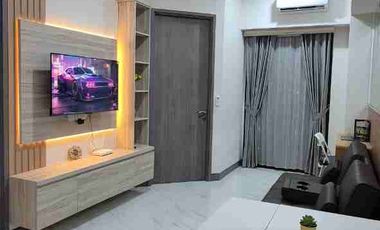 Di sewakan apartment full furnish 2 kamar tidur lokasi strategis diatas mall Pakuwon bekasi dan selangkah dari pintu toll barat