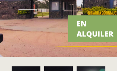 ALQUILER DUPLEX SEMI NUEVO en Bº PRIVADO LAS TOSCAS, VILLA ESQUIU.