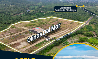 ¡¡Vendo Terrenos en la playa Puerto Cayo!! | Cuotas mensuales desde $137 a 70 meses plazo