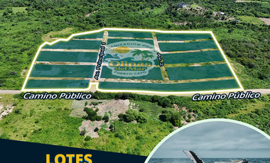 ¡¡Vendo Terrenos en la playa Puerto Cayo!! | Cuotas mensuales desde $137 a 70 meses plazo