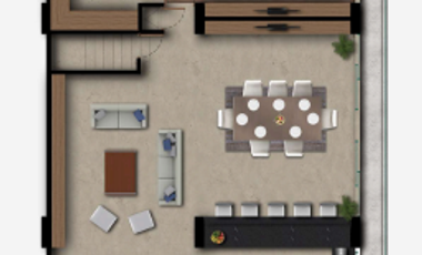 Penthouse en Venta en Av. Venustiano Carranza de 2 pisos. Torre Legacy