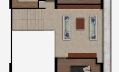 Penthouse en Venta en Av. Venustiano Carranza de 2 pisos. Torre Legacy