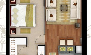 Arriendo Departamento amoblado 1 dormitorio,sector Hospital Regional