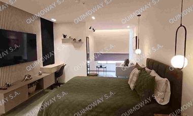 ESTUDIO DE RENTA EN LA CAROLINA TOTALMENTE AMOBLADO