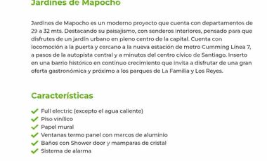 El Departamento que soñaste - ahora solo UF 2.100