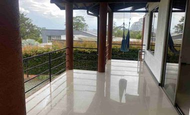 se renta casa campestre