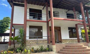 se renta casa campestre