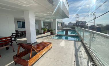 En Manta se Alquila Departamento de 4 Dormitorios . Sector Sur-Urbanización Pedro Balda