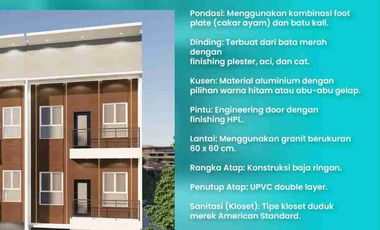 RUMAH KOST UNPAM 2 | Nempel Jalan, 7 KT & LT. 63 | BATA MERAH