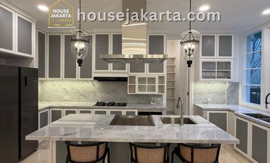 Luxury House for Sale in Kemang | Brand New, Private Pool & Lift . Fully Furnished