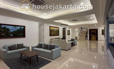 Luxury House for Sale in Kemang | Brand New, Private Pool & Lift . Fully Furnished