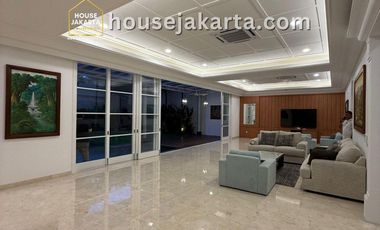 Luxury House for Sale in Kemang | Brand New, Private Pool & Lift . Fully Furnished