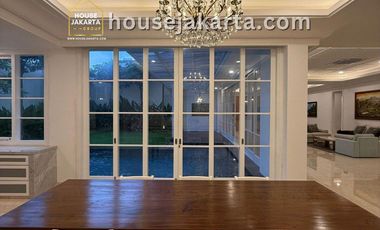 Luxury House for Sale in Kemang | Brand New, Private Pool & Lift . Fully Furnished