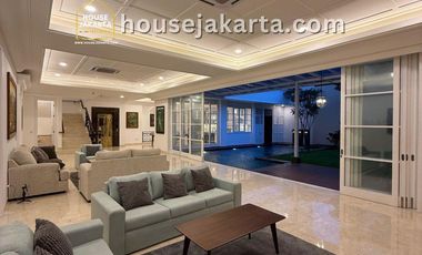 Luxury House for Sale in Kemang | Brand New, Private Pool & Lift . Fully Furnished