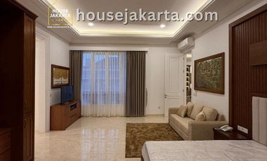 Luxury House for Sale in Kemang | Brand New, Private Pool & Lift . Fully Furnished