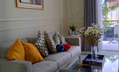 DIJUAL RUMAH OPER LENGKAP FURNISH DAN PRIVATE POOL DEKAT EXIT TOL SIDOARJO