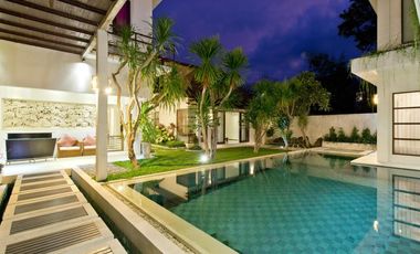 Dijual villa di Sanur dekat pantai dan ocean view