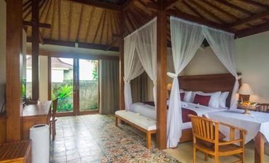 DIJUAL VILLA & RESORT WITH RICE FIELD VIEW UBUD