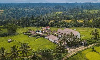 DIJUAL VILLA & RESORT WITH RICE FIELD VIEW UBUD
