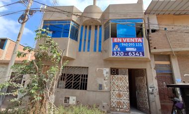 En Venta Casa de 2 Pisos en Jose Leonardo Ortiz - Chiclayo