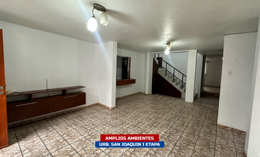 DÚPLEX EN ALQUILER: URB SAN JOAQUIN I ETAPA (ICA)