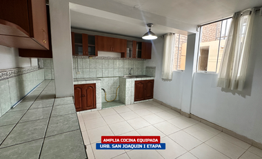 DÚPLEX EN ALQUILER: URB SAN JOAQUIN I ETAPA (ICA)