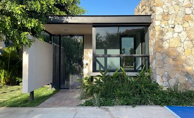 Departamento con excelente ubicación en exclusivo desarrollo SABINA , a 2 cuadras de Av. Temozón. Ideal para Airbnb o Renta tradicional.