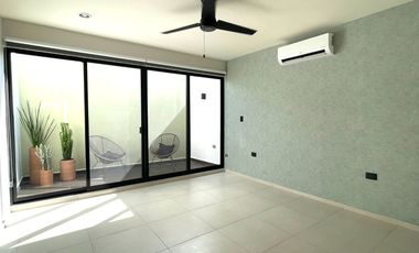 Departamento con excelente ubicación en exclusivo desarrollo SABINA , a 2 cuadras de Av. Temozón. Ideal para Airbnb o Renta tradicional.