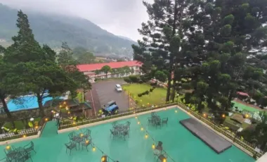 Hotel for sale in Puncak Pass Bogor. Profit potential if managed well is very large.