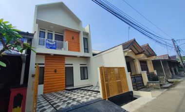 JUAL RUMAH DUA LANTAI BARU JADI MURAH BISA KPR DI GRAHA HARAPAN BEKASI
