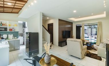 House for sale at Bandung Kota Baru Parahyangan 3 Bedroom 2 floor with garden fully furnished