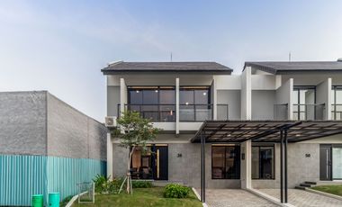 House for sale at Bandung Kota Baru Parahyangan 3 Bedroom 2 floor with garden fully furnished