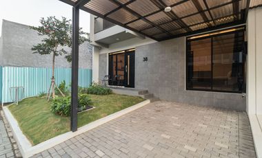 House for sale at Bandung Kota Baru Parahyangan 3 Bedroom 2 floor with garden fully furnished