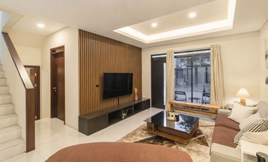 House for sale at Bandung Kota Baru Parahyangan 3 Bedroom 2 floor with garden fully furnished