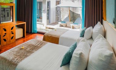 Dijual Hotel dan Villa Luxury di Jimbaran fasilitas bintang lima dan merupakan investasi yang sangat menjanjikan