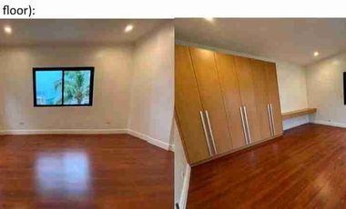 House and Lot Unfurnished Newly Renovated with Swimmingpool for Lease in - [ Valle Verde 2 Sampaguita Street Pasig ] - 5 BR with Maidsroom - with 2 Car Garage