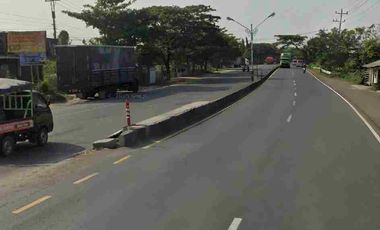 Dijual tanah + bangunan dijalan raya losari brebes jawa tengah