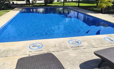 EN VENTA CASA DE DOS RECAMARAS CON ALBERCA EN AREA COMUN EN RESIDENCIAL MALLORCA.