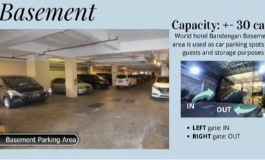 Dijual hotel bintang 2 dengan lokasi strategis di jalan Bandengan Jakarta Barat