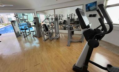 Se renta departamento en Cancún centro Mediterraneé SM17