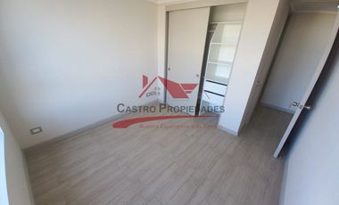 Departamento Nuevo en Piso 8 con 2 Dormitorios, 1 Baño, Condominio Alto Goycolea, Comuna La Cisterna.