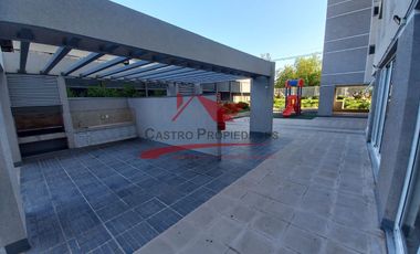 Departamento Nuevo en Piso 8 con 2 Dormitorios, 1 Baño, Condominio Alto Goycolea, Comuna La Cisterna.