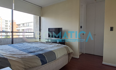 Departamento amoblado, 2D y 2B con estacionamiento, Alto Rancagua
