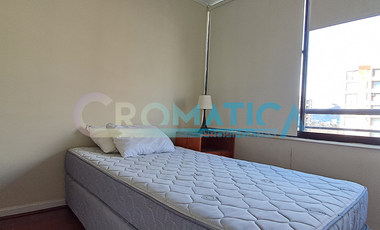 Departamento amoblado, 2D y 2B con estacionamiento, Alto Rancagua