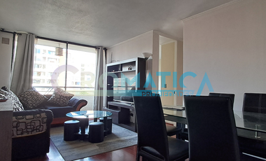 Departamento amoblado, 2D y 2B con estacionamiento, Alto Rancagua