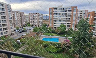 Departamento amoblado, 2D y 2B con estacionamiento, Alto Rancagua