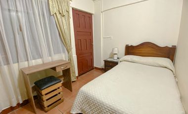 HABITACIÓN AMOBLADA SECTOR RUMIÑAHUI, NORTE DE QUITO