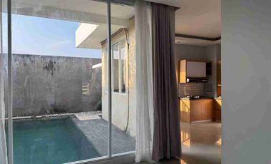 Dijual rumah full furnished with pool di Nusa dua Bali