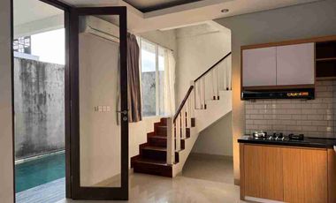 Dijual rumah full furnished with pool di Nusa dua Bali