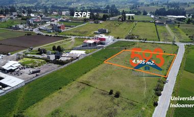 Terreno de Venta en Latacunga